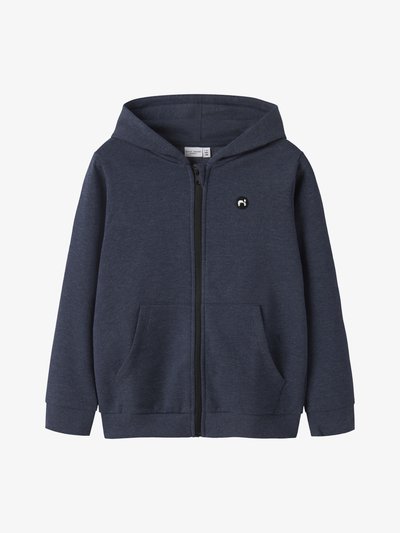 NKMVIMO CARD BRU - Sweat zippé - dark sapphire