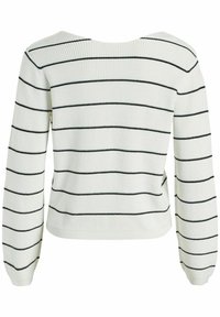 VILA Strickpullover - black