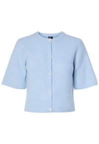 PCSILLY O-NECK - Kardigán - blue