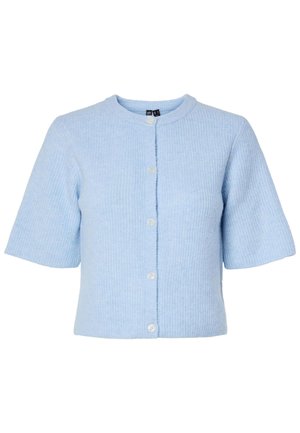 Pieces PCSILLY O-NECK - Cardigan - blue
