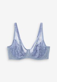 Next 3 PACK - Kaarituelliset rintaliivit - blue green white