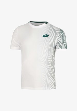 Lotto, T-SHIRT TECH VI - D3 TEE - T-Shirt print - bright white biome green