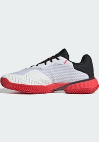 adidas Performance BARRICADE  - Zapatillas de tenis para todas las superficies - cloud white   core black   lucid red