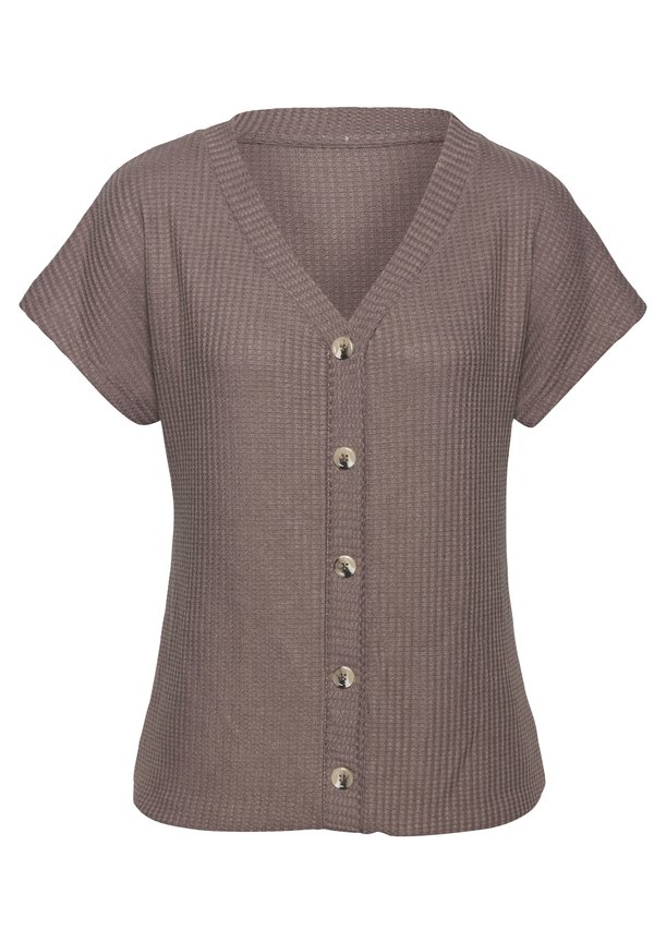Bluse - taupe