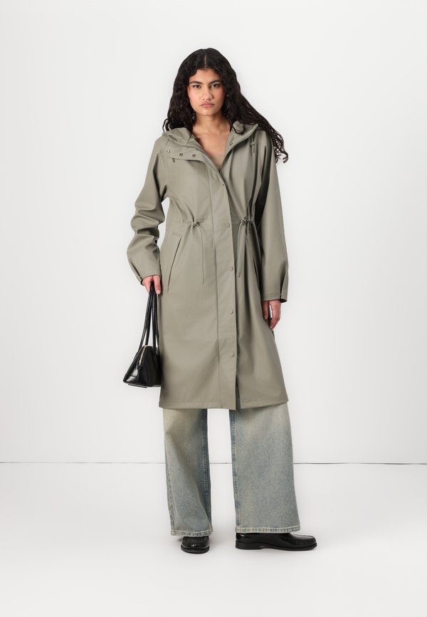 SLFRAYA RAINCOAT - Waterproof jacket - vetiver4