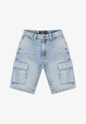 Cars Jeans BURKO BLEACHED - Jeansshort - stone bleached