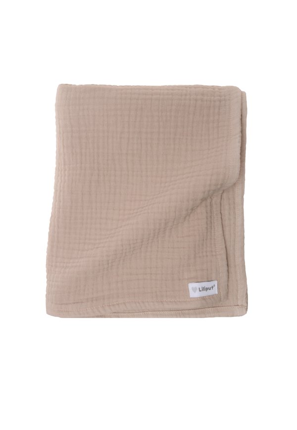 SET  – Mütze – weiss braun