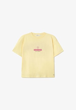 Brownie, CAMISETA ESTRELLA BROWNIE - T-shirt print - amarillo