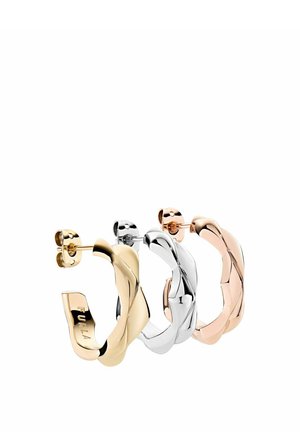 PACK OF 3 - Oorbellen - silver tone and gold tone