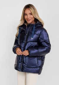 RESPECT WARM QUILTED - Zimná bunda - dark blue