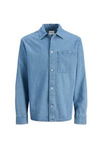 Unselected, light blue denim