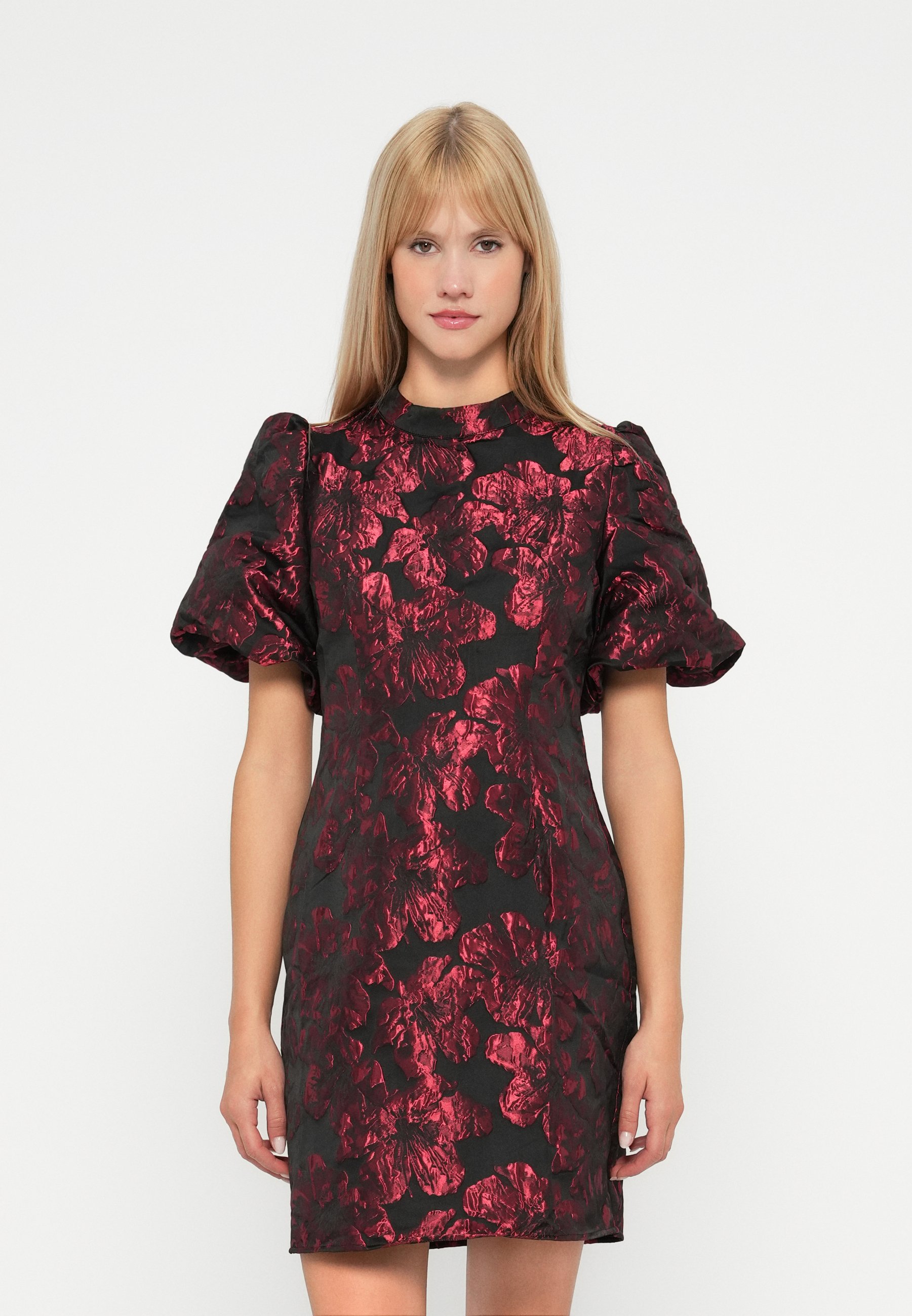 Vero Moda VMJACQUELINE SHORT DRESS - Cocktail dress / Party dress - black/ red/black - Zalando.co.uk Vero Moda VMJACQUELINE SHORT DRESS - Cocktail dress / Party dress - black/ red/black - Zalando.co.uk