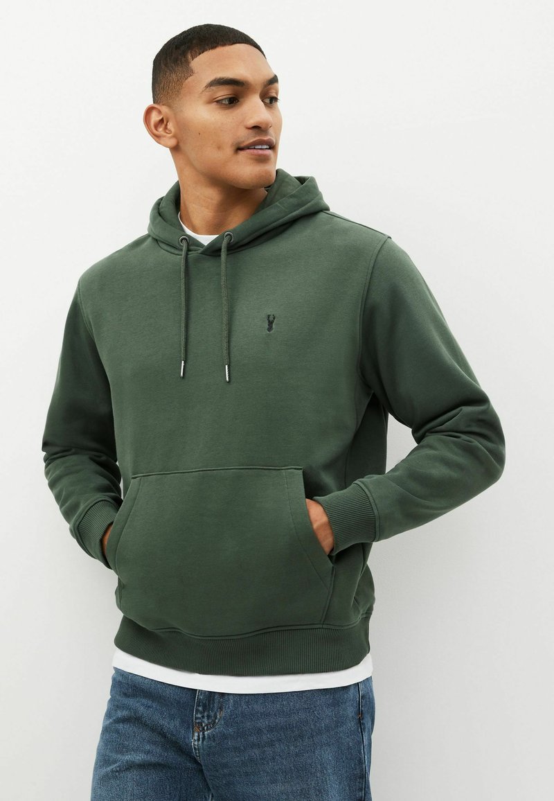 Next 2 PACK  - Mikina s kapucňou - khaki navy