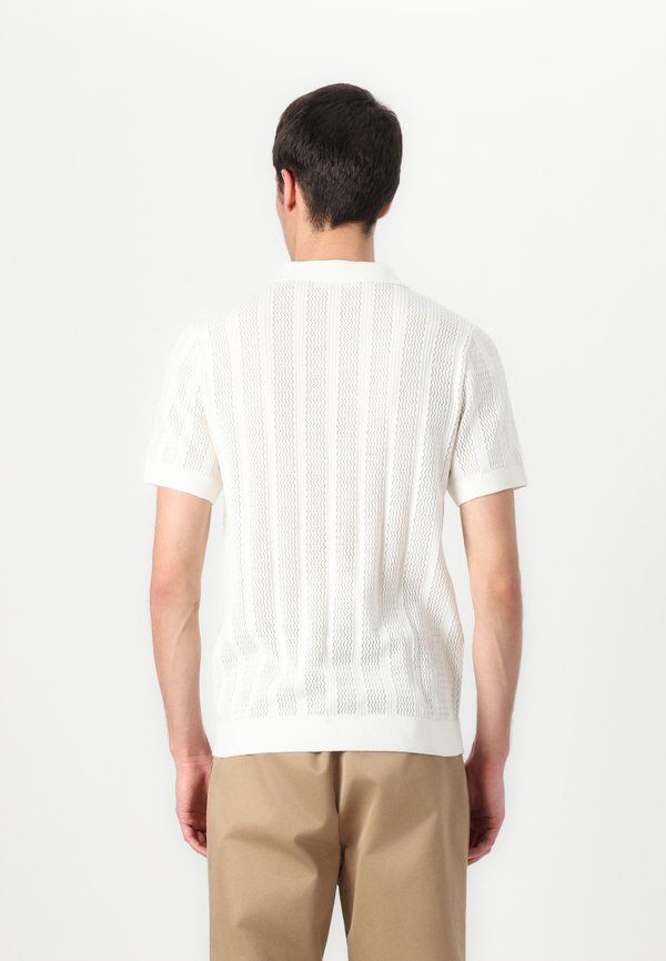 SLHWELLS OPEN - Polo shirt - egret3