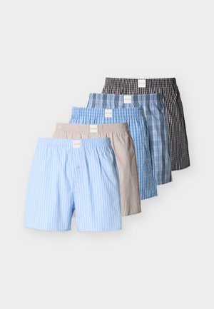 PATTERN 5 PACK - Boxer  - blue/black/light brown