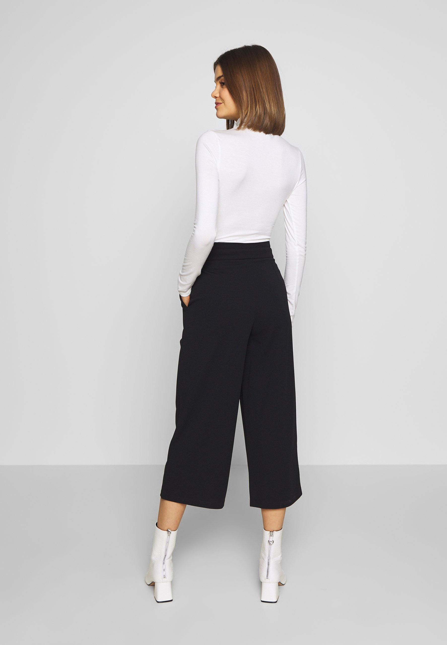 JDY JDYTANJA CULOTTE PANT - Pantalones - black/negro - Zalando.es