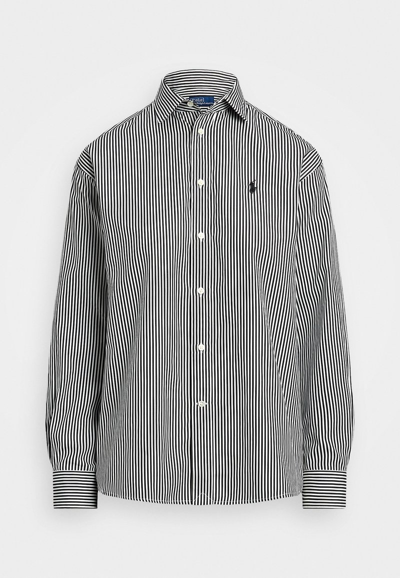 black and white polo dress shirt Polo