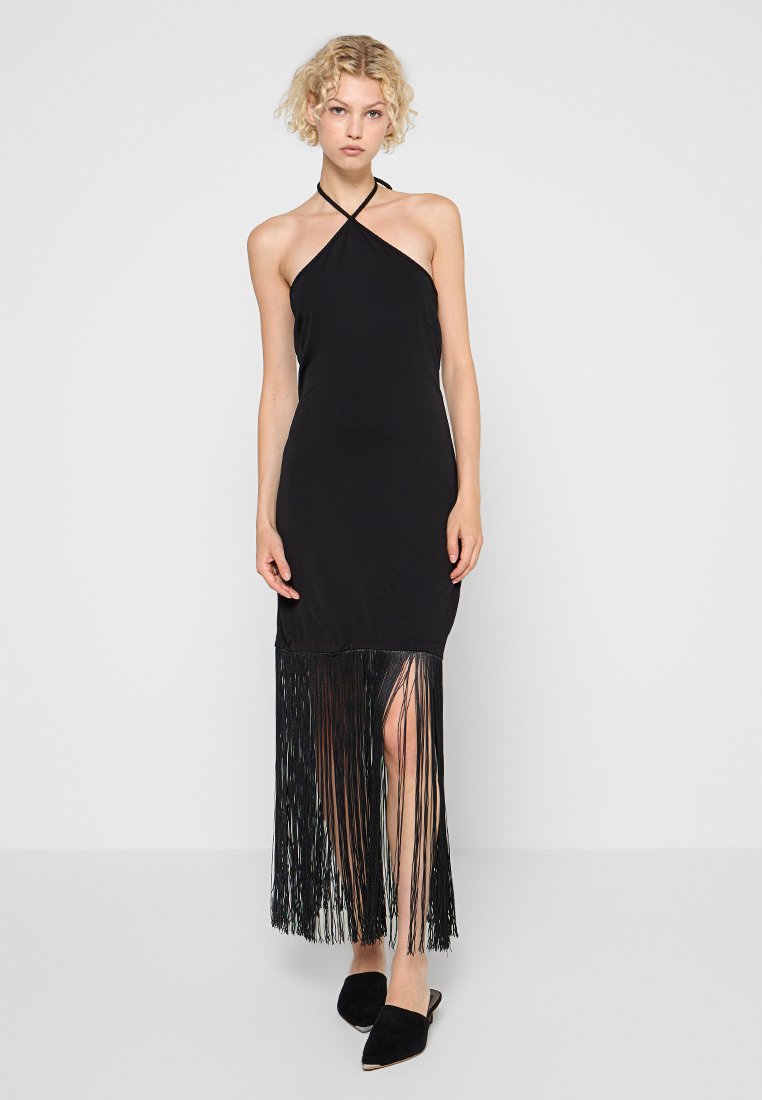 & Other Stories Maxi-jurk zwart & Other Stories Maxi-jurk zwart