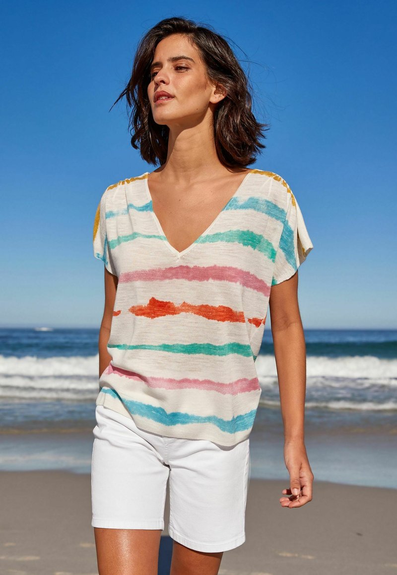 Next SEAM DETAIL - Camiseta De Manga Larga - Olive Green/verde