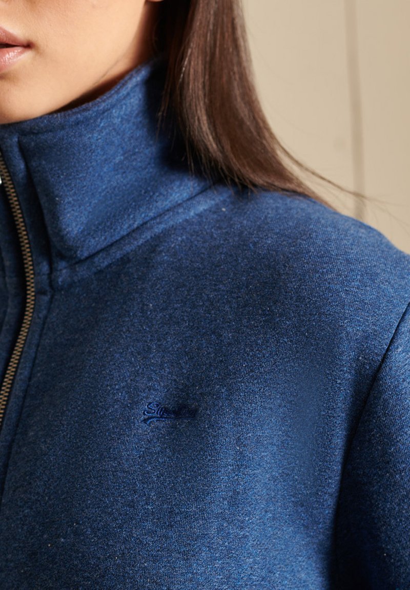 Damen Sweatshirts | Superdry Sweatjacke bright blue marl/blau - FA71171 Damen Sweatshirts | Superdry Sweatjacke bright blue marl/blau - FA71171