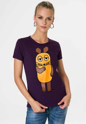 LOGOSHIRT DIE SENDUNG MIT DER MAUS - T-Shirt print - grau