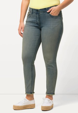 FRINGED HEM SARAH - Slim fit jeans - blue denim