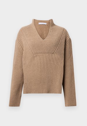 MERON SWEATER - Pulóver - walnut melange