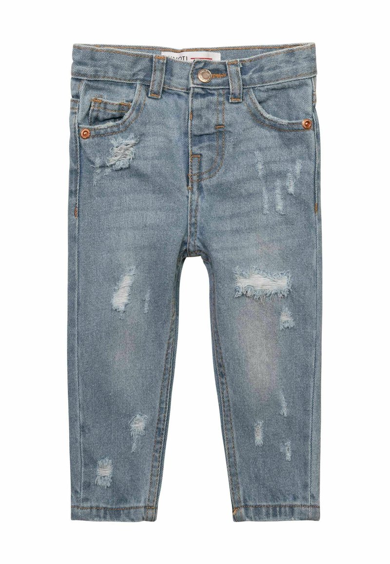 MINOTI Slim fit jeans lichtblauw denim