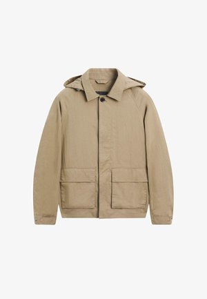 Massimo Dutti, WITH POCKETS - Parka - beige