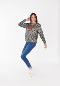 Key Largo HELLO ROUND - Sweatshirt - beige