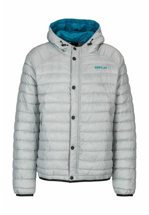 STEPPE AUS RECYCELTEM - Winter jacket - silver