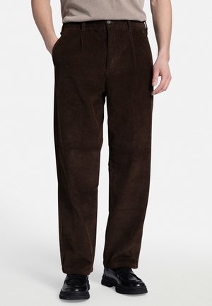 Redefined Rebel JOHN PANTS COMFORT FIT - Trousers - demitasse