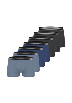 NUR DIE 7-PACK BOXER - Kurze Boxershorts - lightblue violetblue