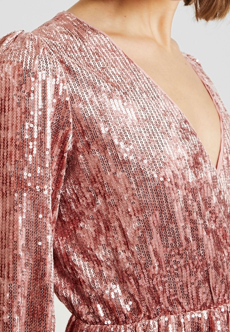honey punch sequin dress Honey Punch Cocktail dress / Party dress - light pink - (Pre-owned)