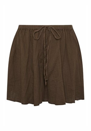 Yours Clothing, WOMEN'S CASUAL SHORTS - Shorts - chocolate
