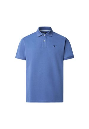 Hackett London SLIM FIT LOGO - Polotričko - eton blue