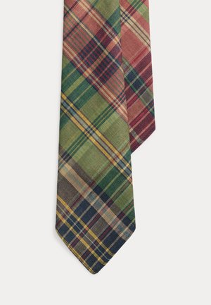 Polo Ralph Lauren PLAID LINEN TIE - Slips - multi-coloured