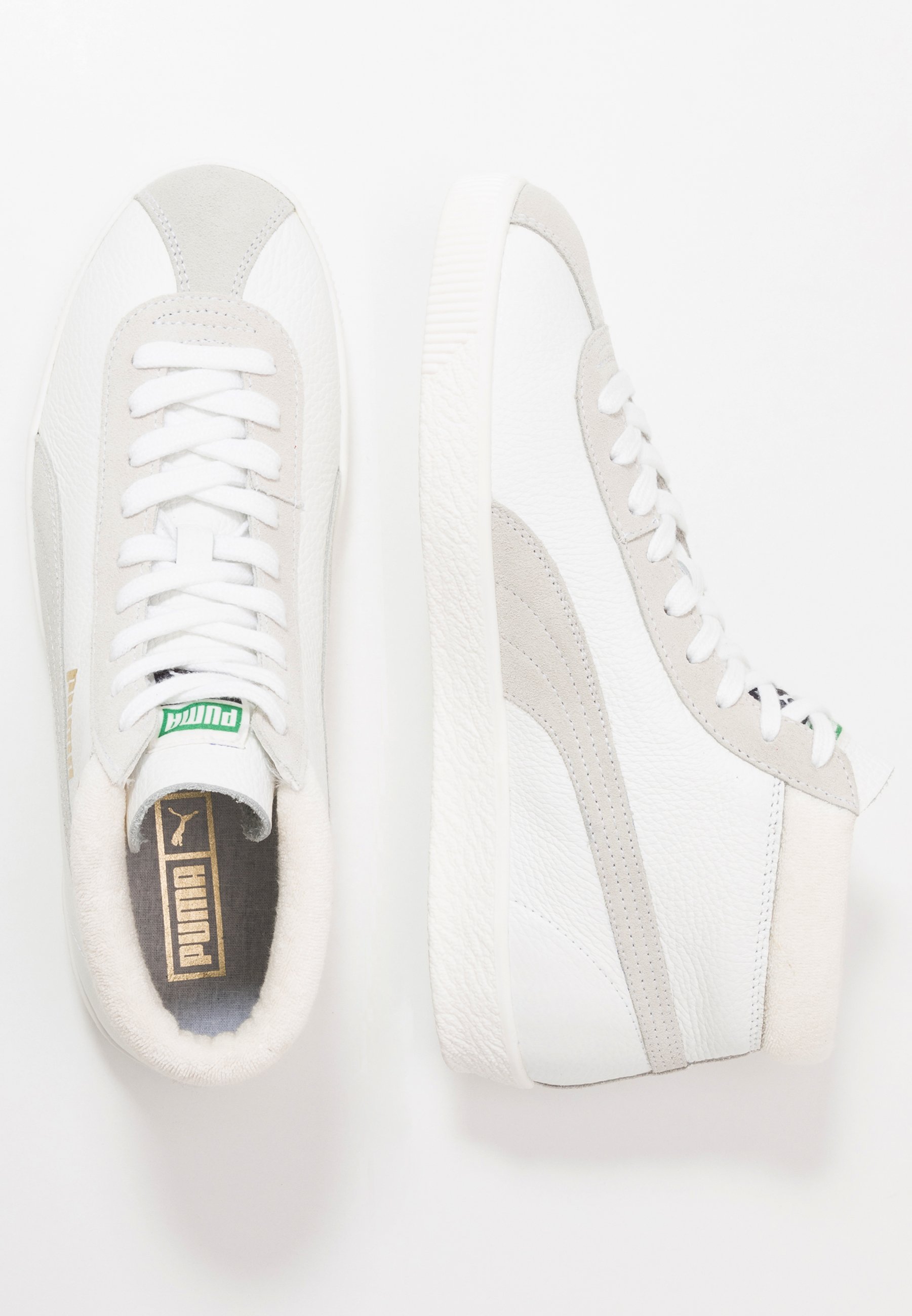 Puma BASKET '68 MID - Zapatillas altas - white/blanco - Zalando.es