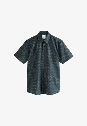 REGULAR FIT - PRINT SHORT SLEEVE - Marškiniai - navy blue ditsy floral