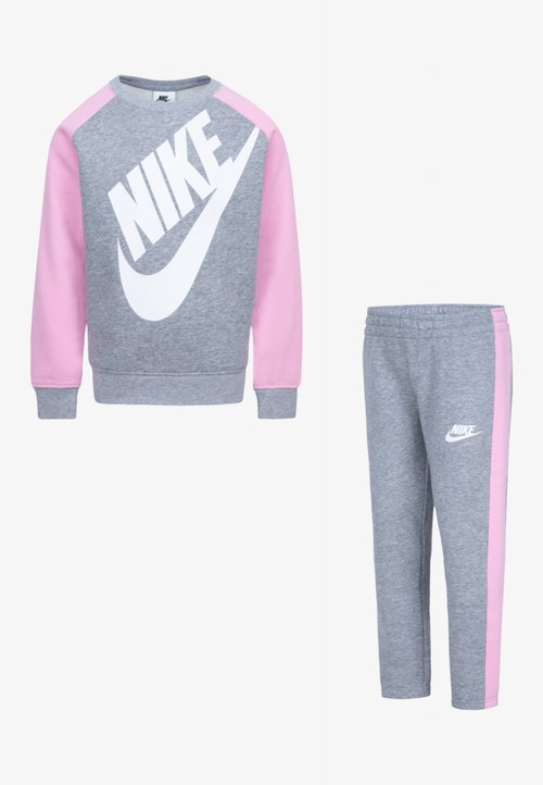 Nike Sportswear FUTURA CREW SET - Trening - dark grey heather