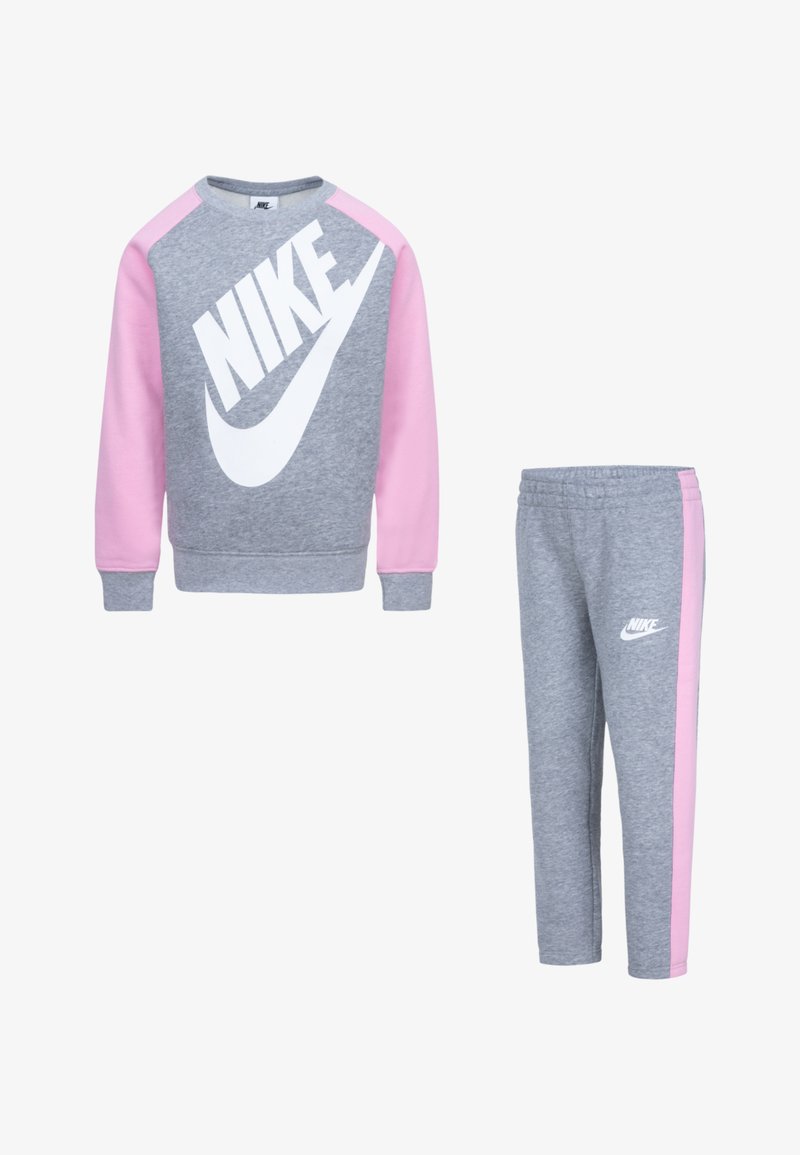 Nike Sportswear FUTURA CREW SET - Trenirka - dark grey heather