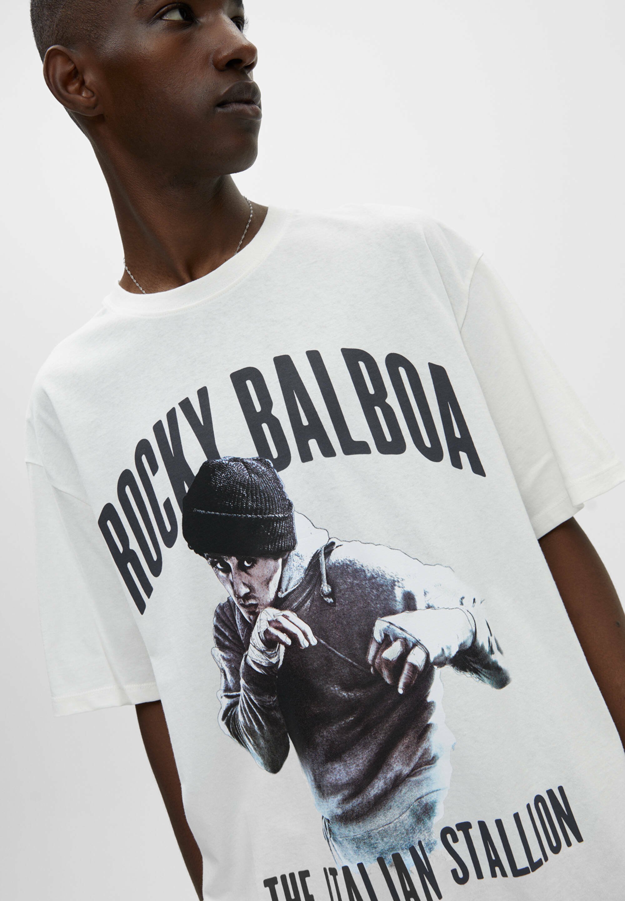 pull and bear rocky t shirt