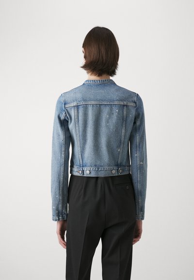 MM6 Maison Margiela SPORTSJACKET - Τζιν μπουφάν - light blue