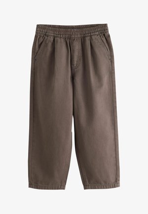 Next, REGULAR FIT - BAGGY TAPERED PULL ON TROUSERS - Jeans baggy - brown