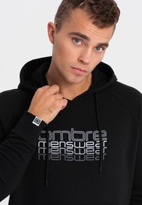 Ombre HOODED - Hoodie - black