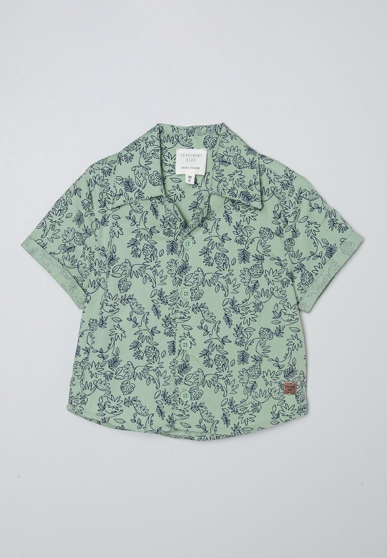 Carrement Beau Overhemd groen