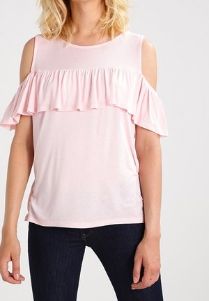 Jednoduché tričko - light pink