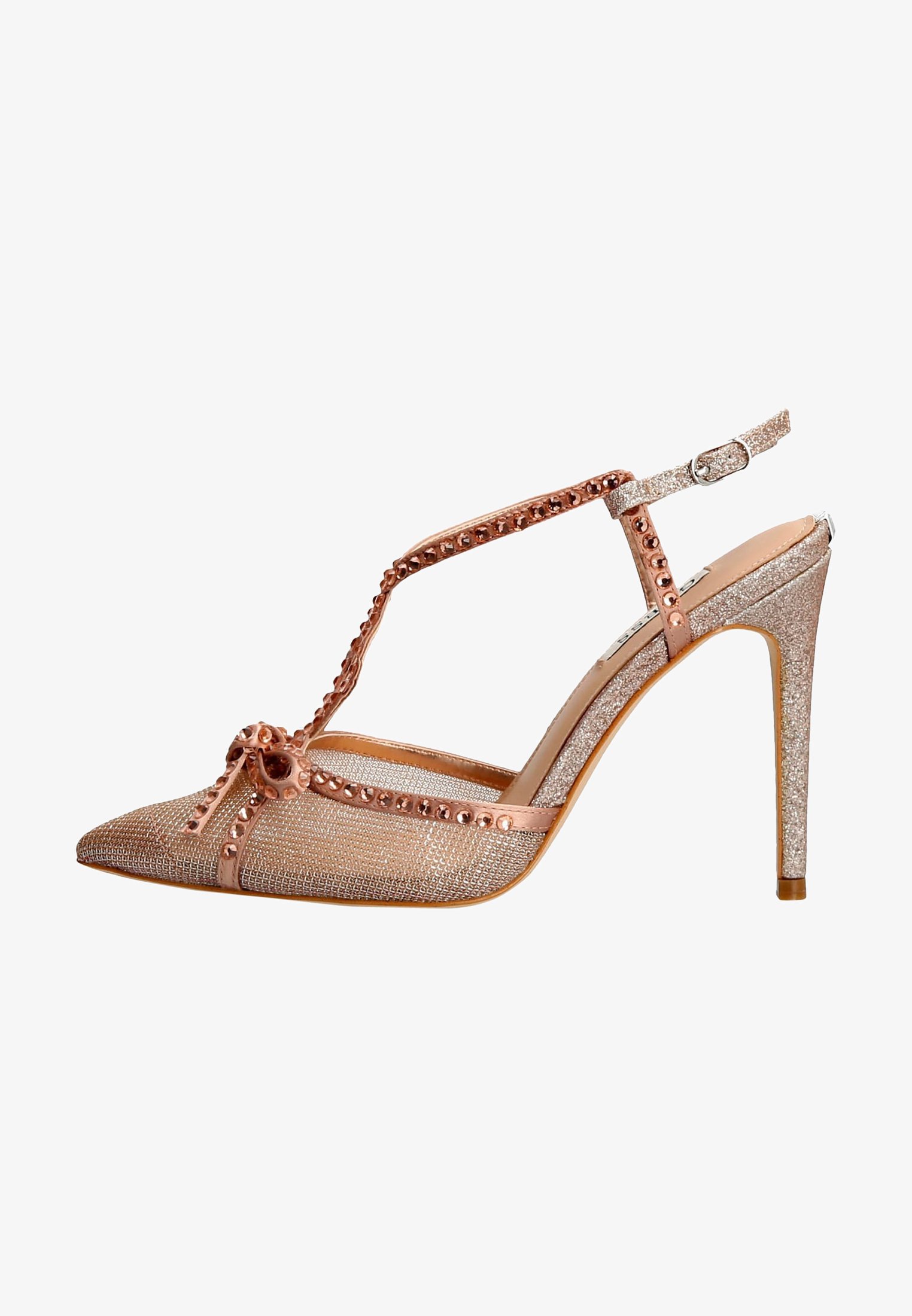 Guess rose gold heels Clearance