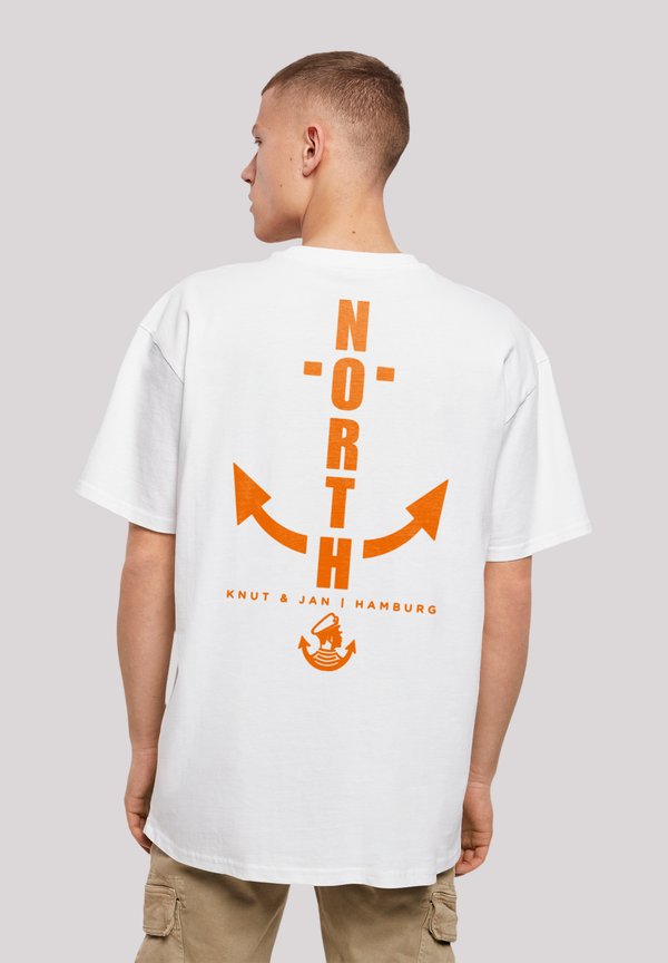 NORTH ANKER KNUT  JAN HAMBURG - T-Shirt print - weiß