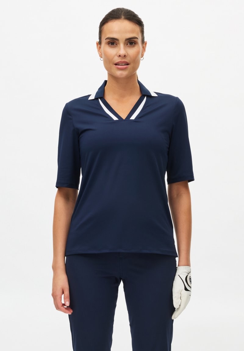 Röhnisch ESSENTIAL - Piké - navy/mörkblå - Zalando.se